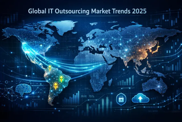 Global IT Outsourcing Market Trends 2026: Why Nearshoring in Latin America Is Accelerating