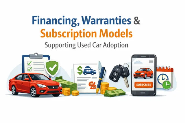 How Financing, Warranties, and Subscription Models