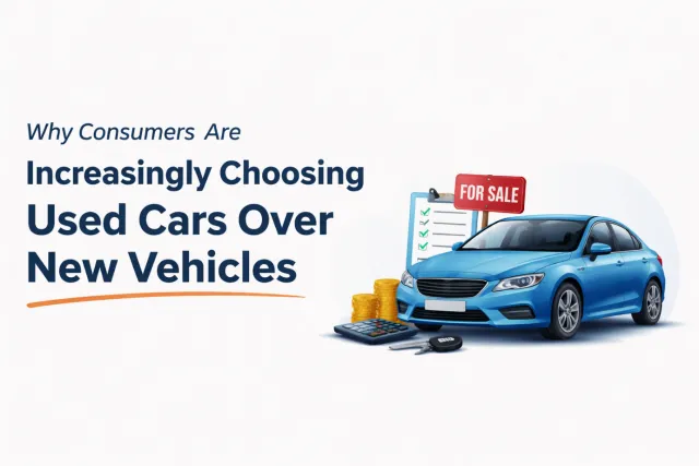 Why consumers choose used cars over new vehicles