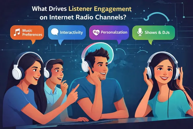 What Drives Listener Engagement on Internet Radio Channels?