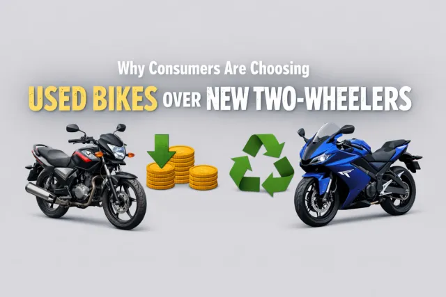 Why Consumers Are Increasingly Choosing Used Bikes Over New Two-Wheelers?