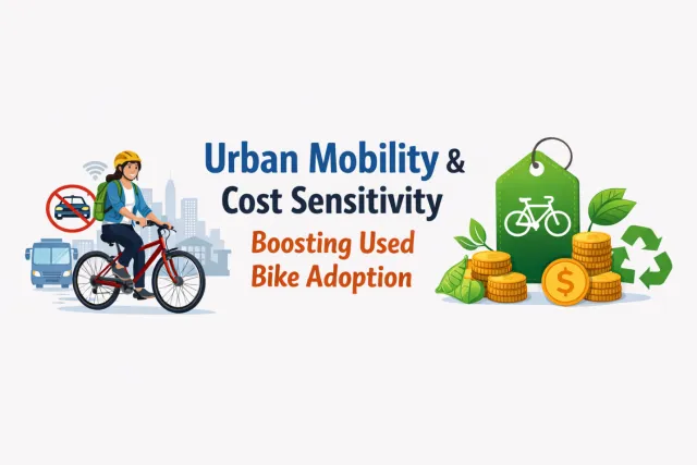 Why Urban Mobility and Cost Sensitivity Boost Used Bike Adoption?