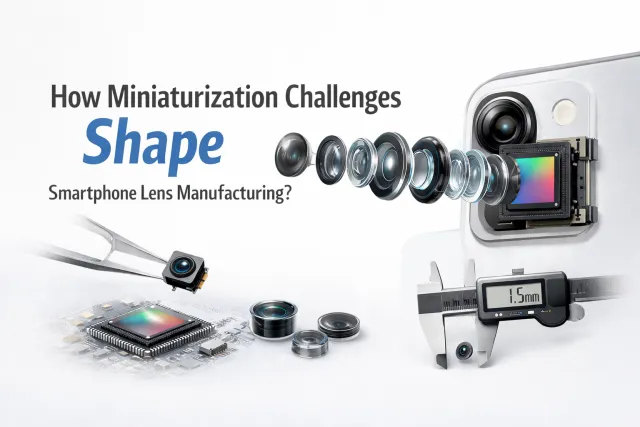 How Miniaturization Challenges Shape Smartphone Lens Manufacturing?