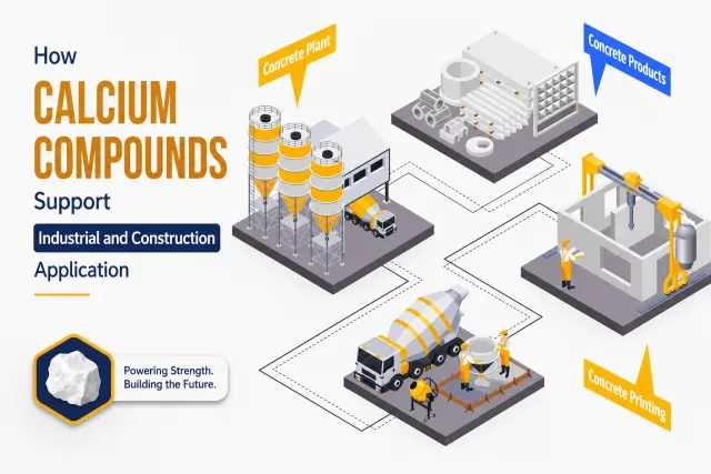 How Calcium Compounds Support Industrial and Construction Applications?