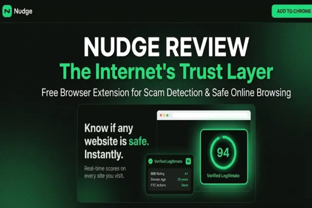 Nudge Review: Free Browser Extension for Scam Website Detection and Safe Online Browsing