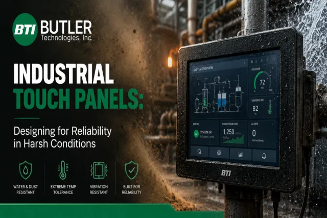 Industrial Touch Panels: Designing for Reliability In Harsh Conditions Industrial Touch Panels: Designing for Reliability In Harsh Conditions