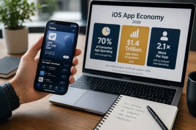 The iOS App Economy in 2026: What the Market Data Means for Businesses