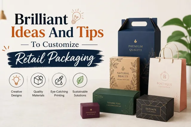Brilliant Ideas And Tips To Customize Retail Packaging