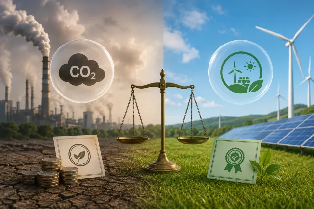 Carbon Credits vs Renewable Energy Certificates (RECs): Understanding the Key Differences Carbon Credits vs Renewable Energy Certificates (RECs): Understanding the Key Differences
