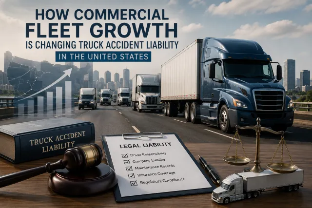 How Commercial Fleet Growth Is Changing Truck Accident Liability in the United States How Commercial Fleet Growth Is Changing Truck Accident Liability in the United States