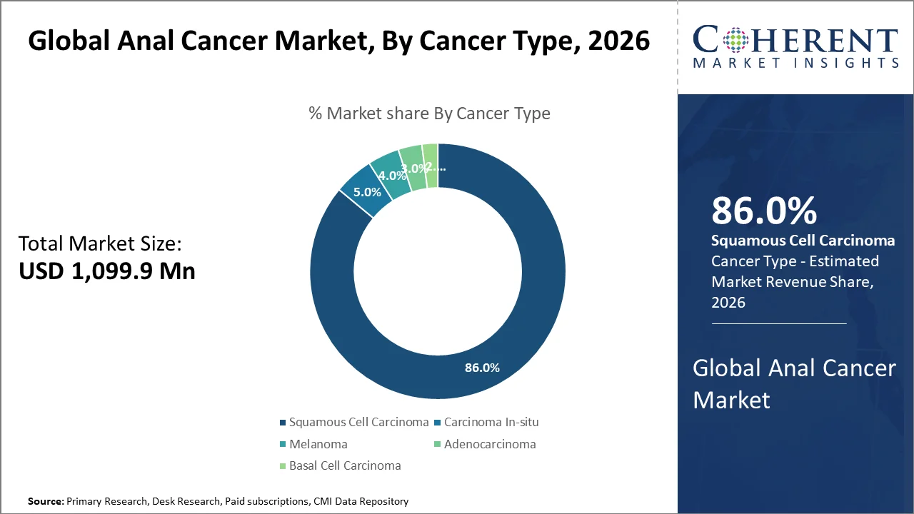 Anal Cancer Market By Cancer Type Anal Cancer Market By Cancer Type