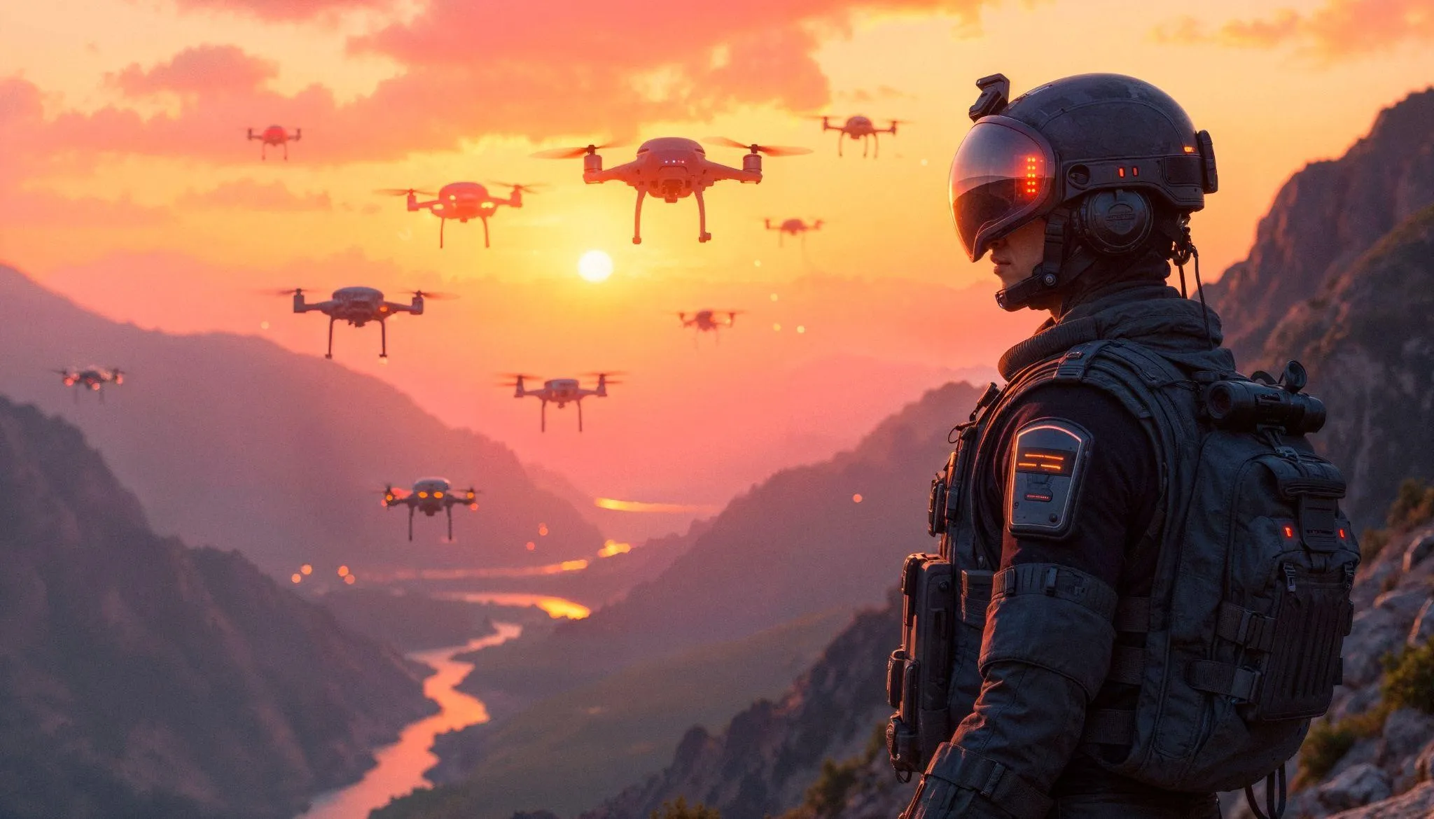 Challenges in Military Drone Communication & Security By Cyber Intrusion