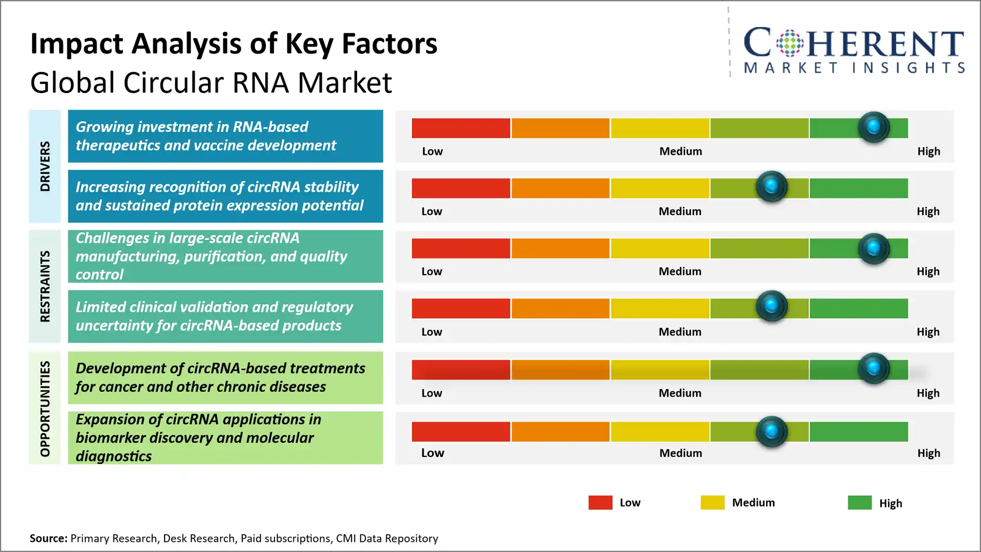 Circular RNA Market Circular RNA Market Key Factors