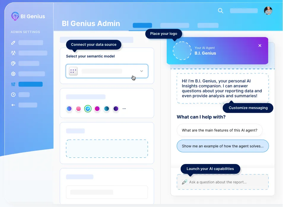 Create Your BI Agent with BI Genius