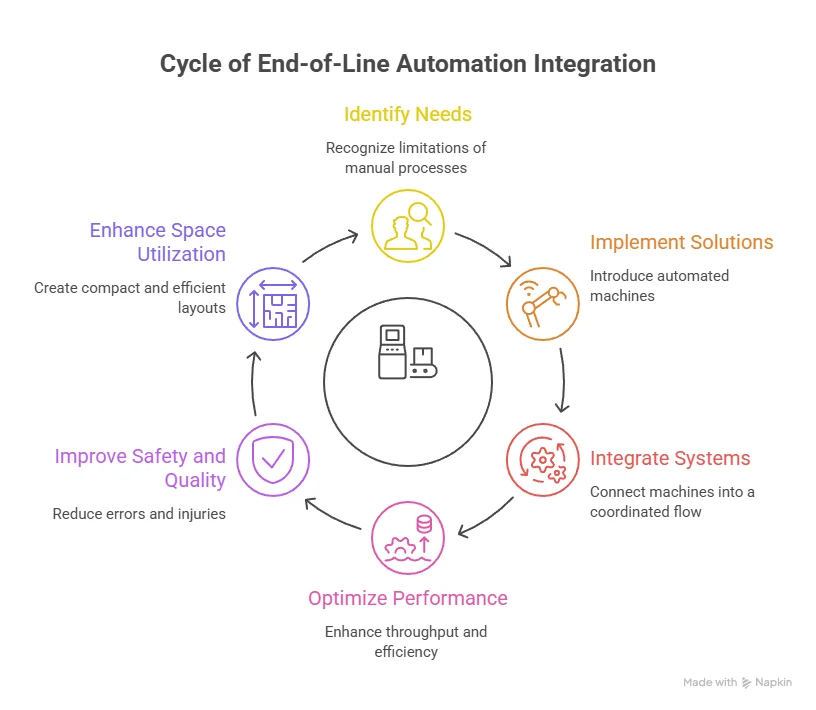 Cycle Of End Of Line Automation Integration