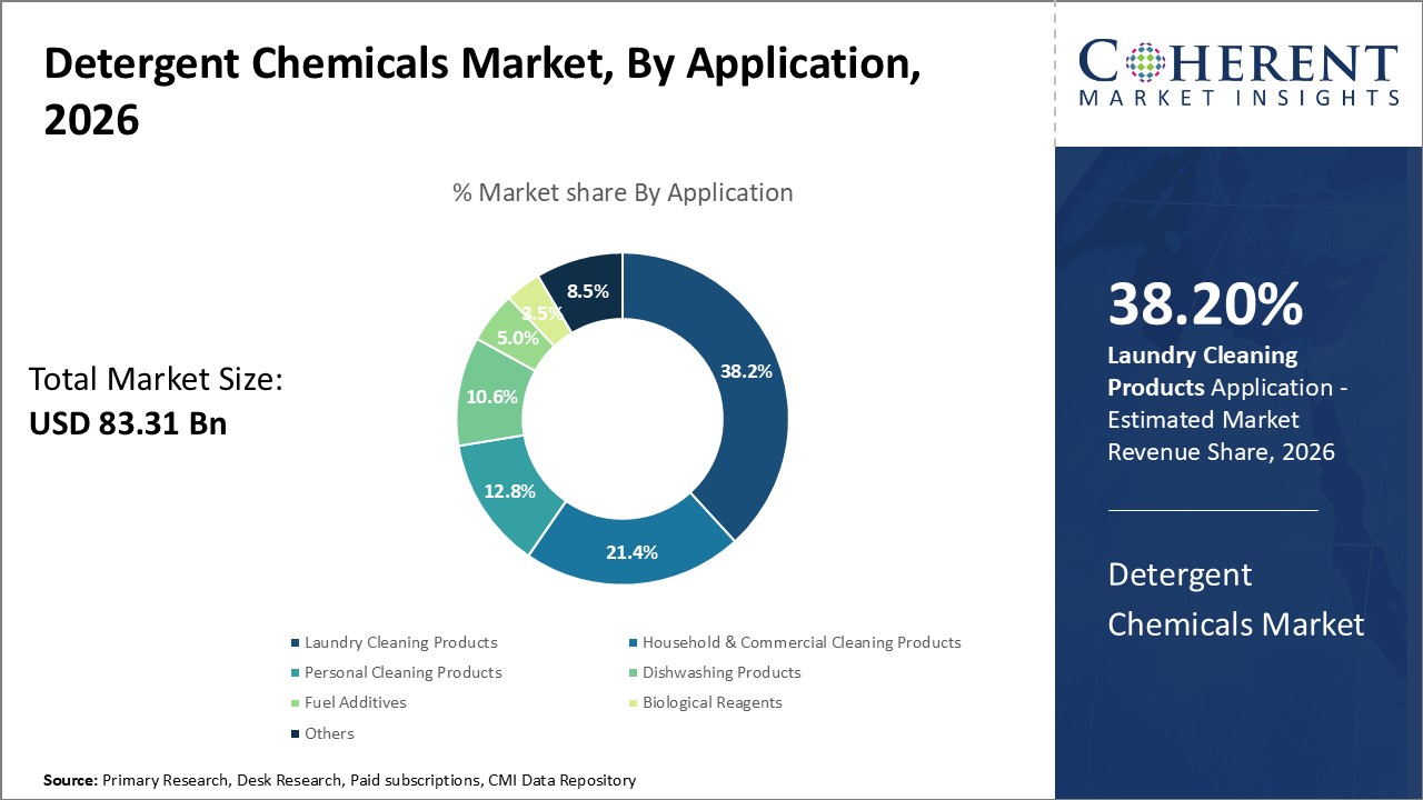 Detergent Chemicals Market,  by Application