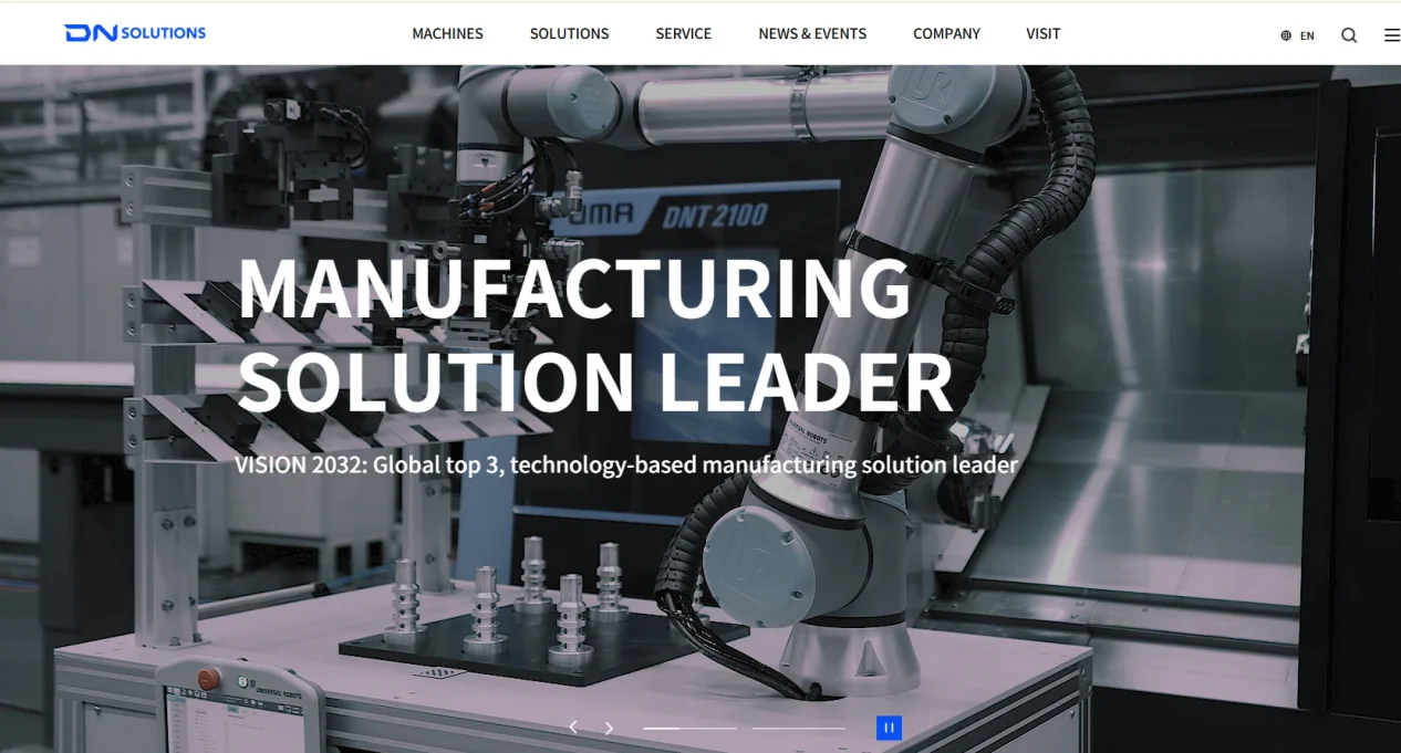 DN Solutions (formerly Doosan Machine Tools)