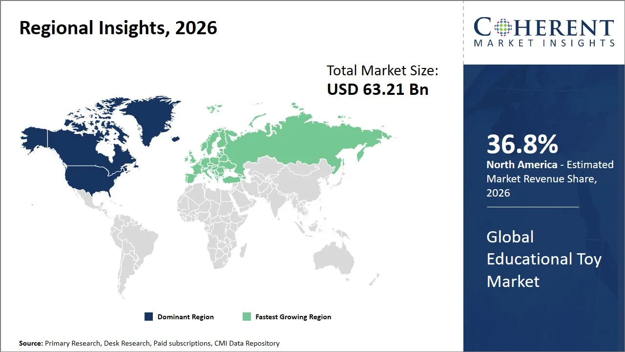 Educational Toy Market By Regional Insights