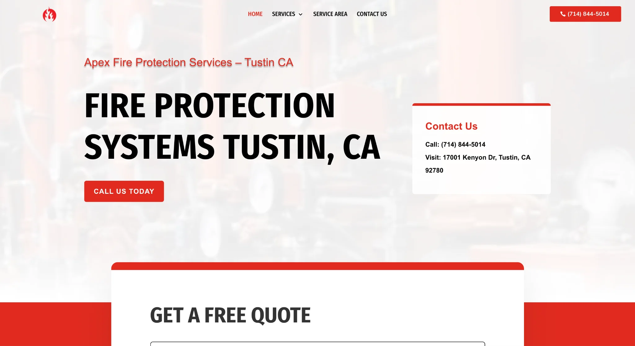Fire Protection Tustin