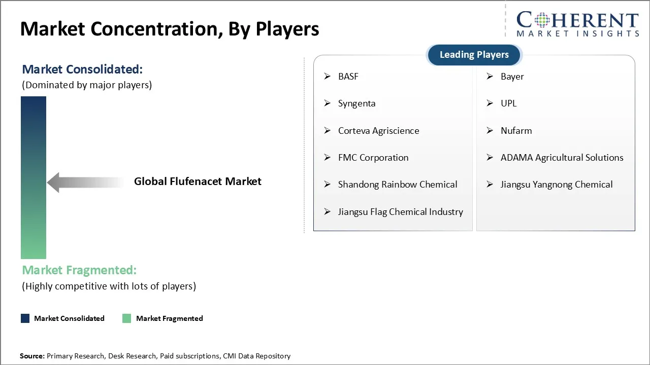 Flufenacet Market Flufenacet Market Concentration By Players