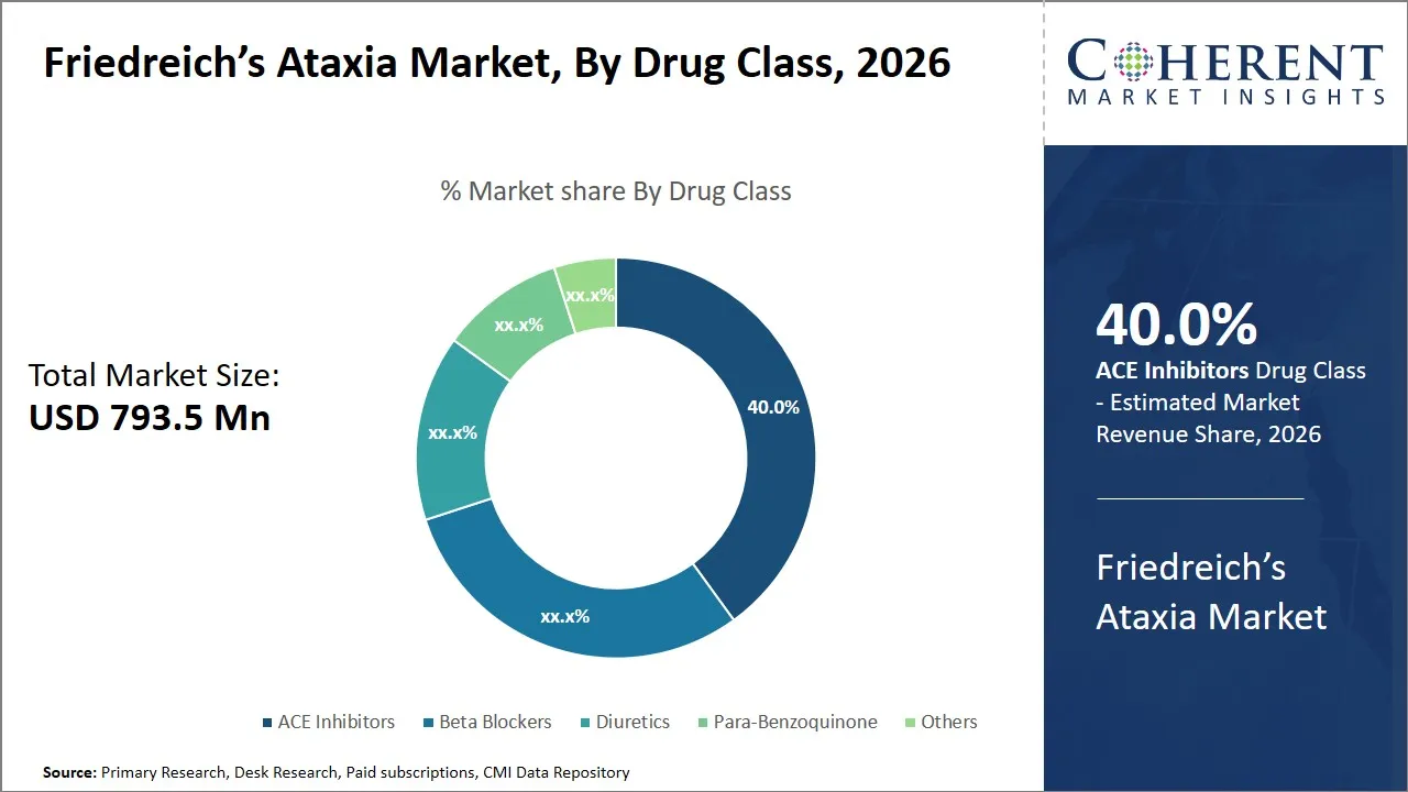 Friedreich&rsquo;s Ataxia Market By Drug Class