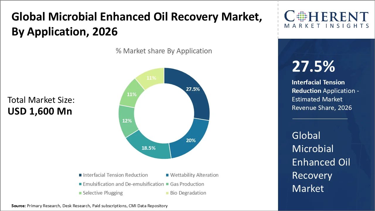 Microbial Enhanced Oil Recovery Market By Application