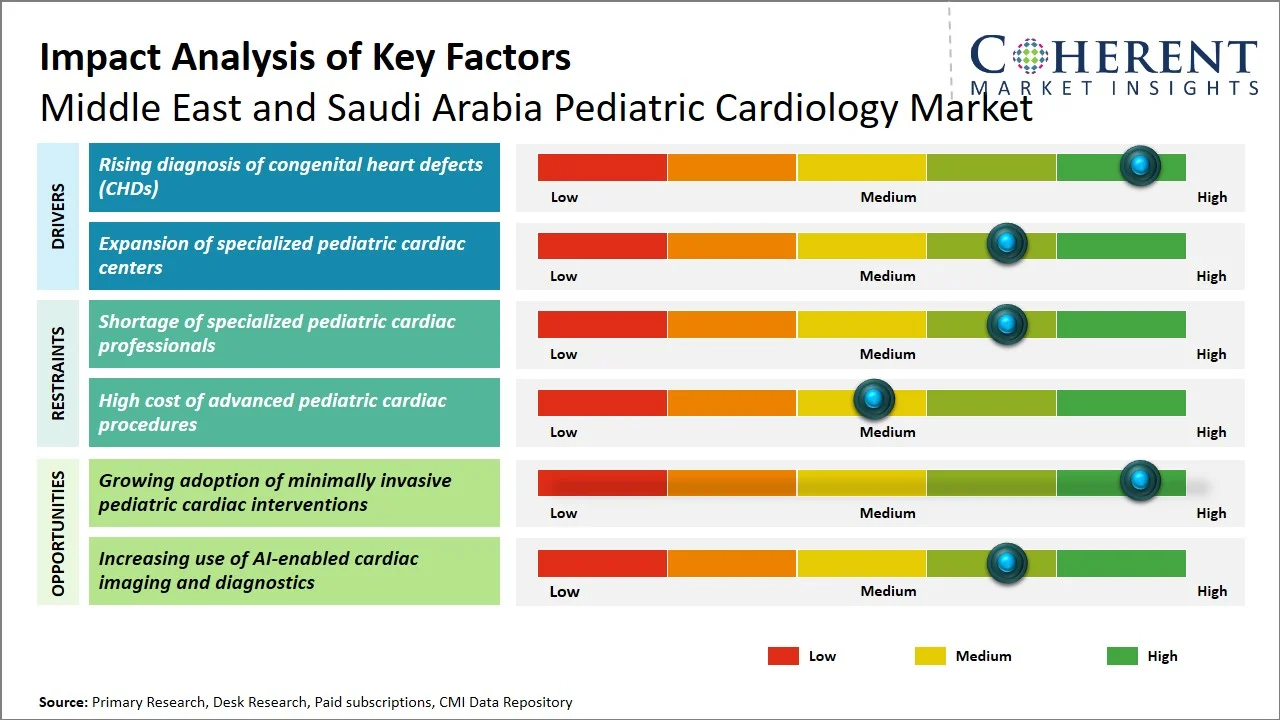 Middle East and Saudi Arabia Pediatric Cardiology Market Key Factors Middle East and Saudi Arabia Pediatric Cardiology Market Key Factors