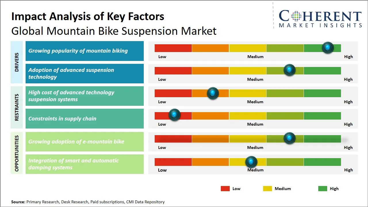 Mountain Bike Suspension Market Key Factors