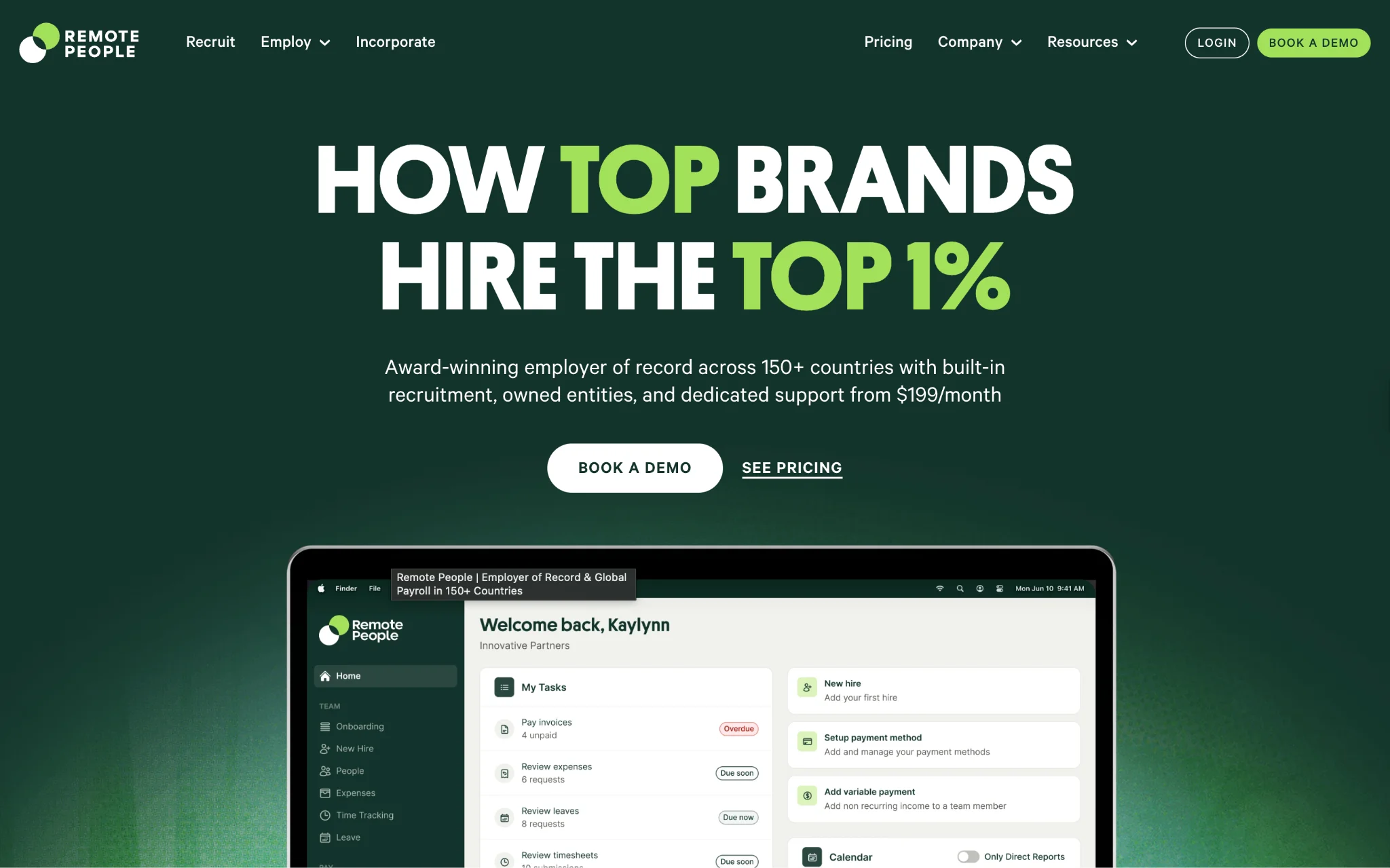 Remote People - Global Incorporation with Integrated Workforce Solutions