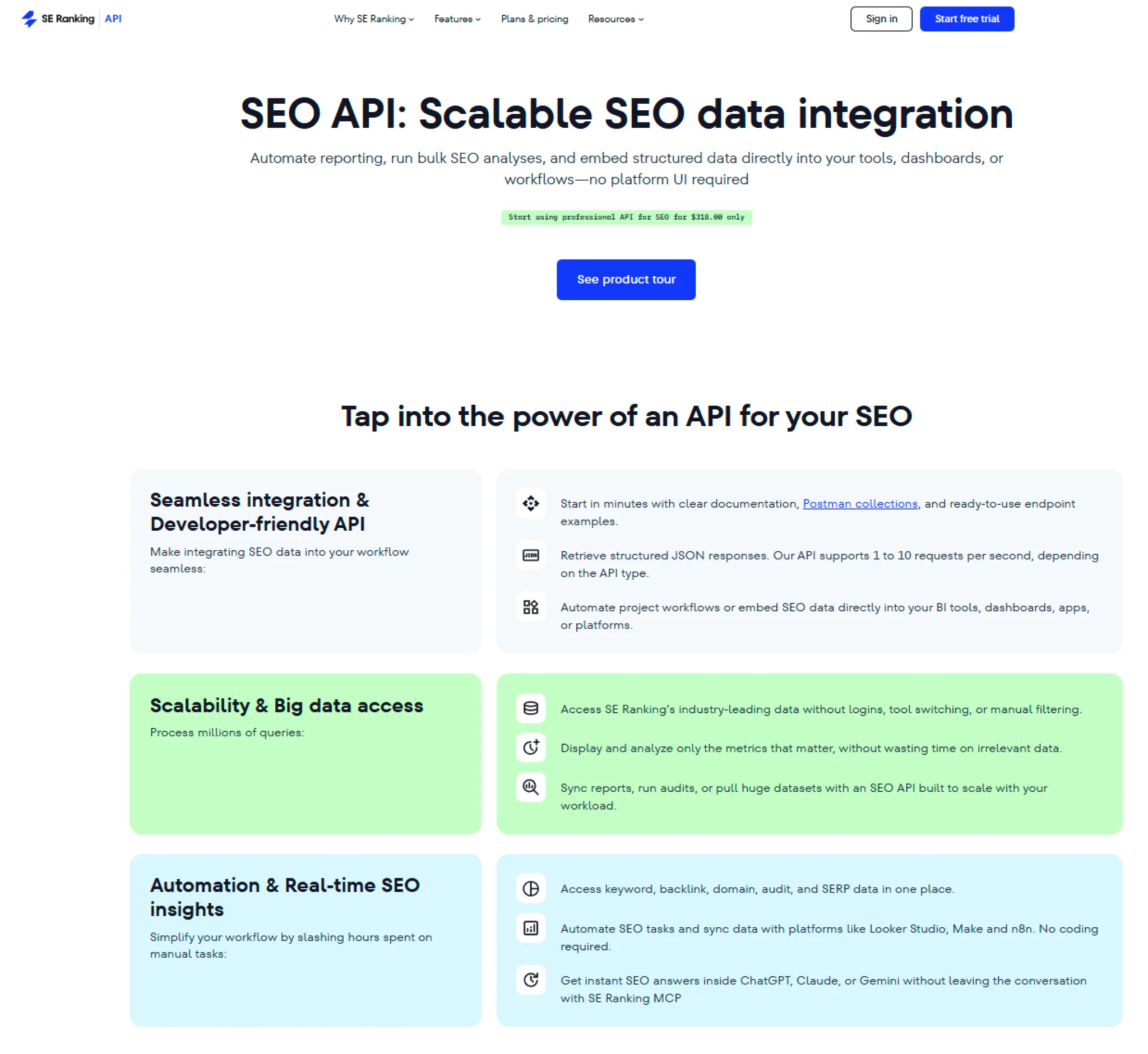 SE Ranking API