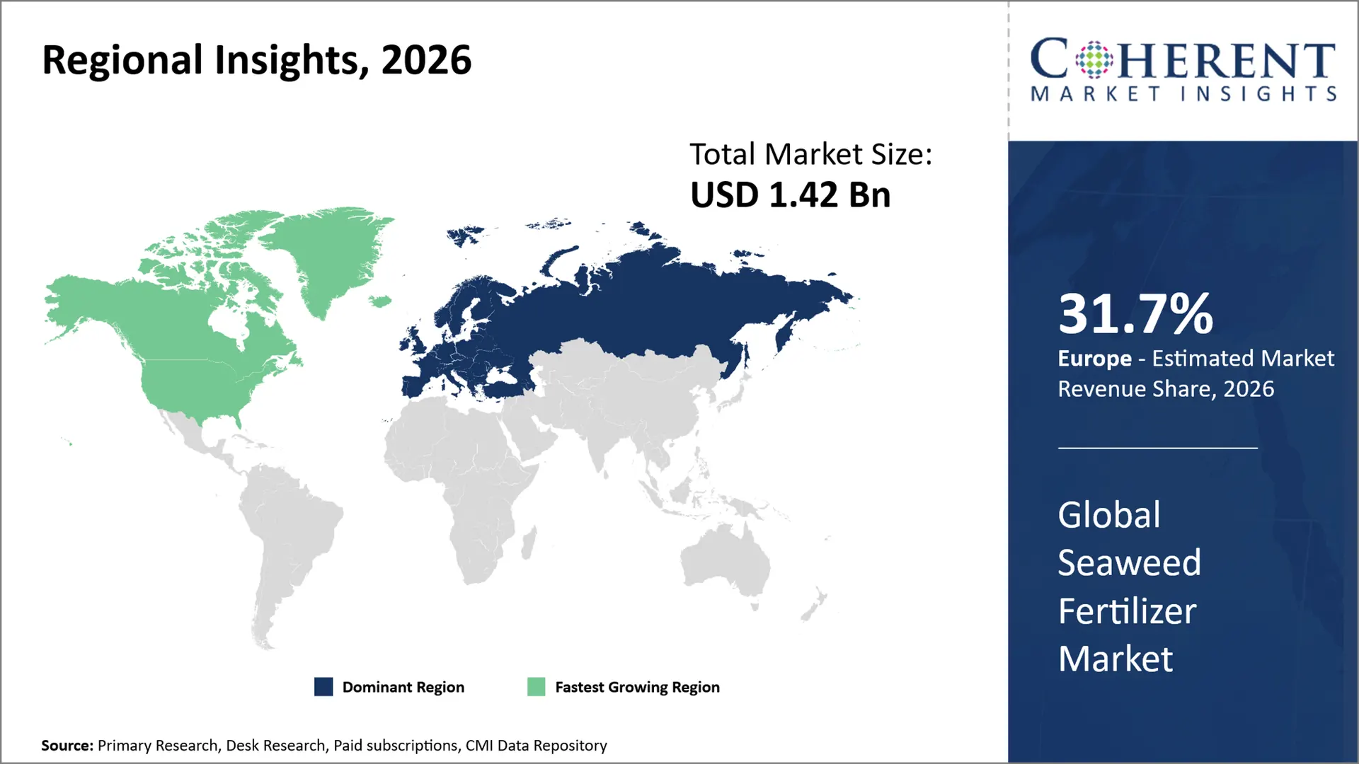 Seaweed Fertilizer Market Seaweed Fertilizer Market By Regional Insights
