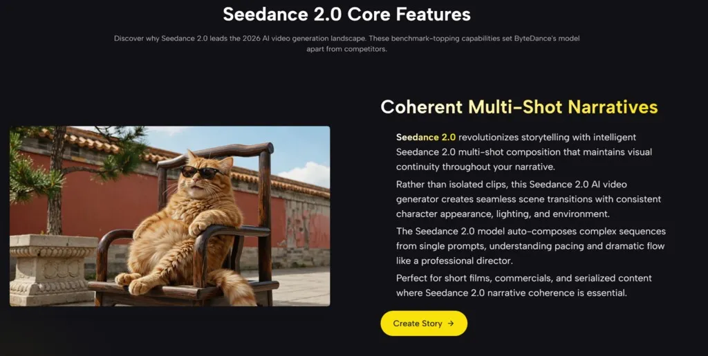 Seedance 2.0 Core Features