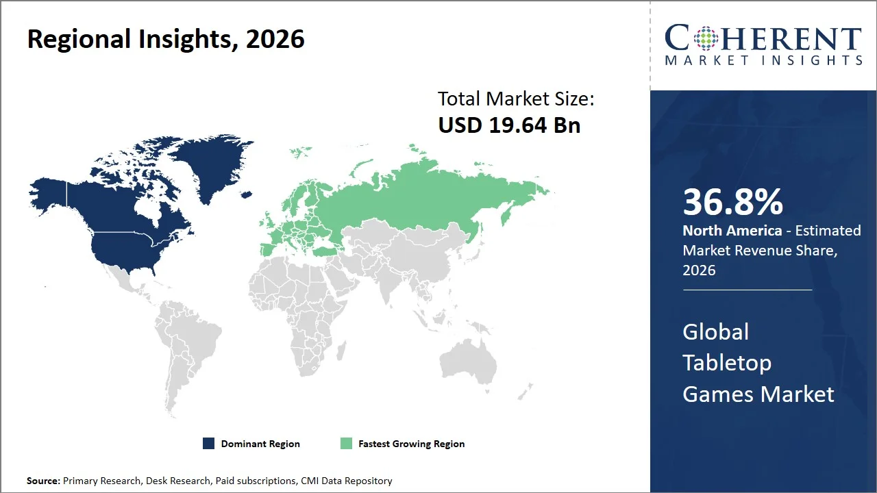 Tabletop Games Market By Regional Insights