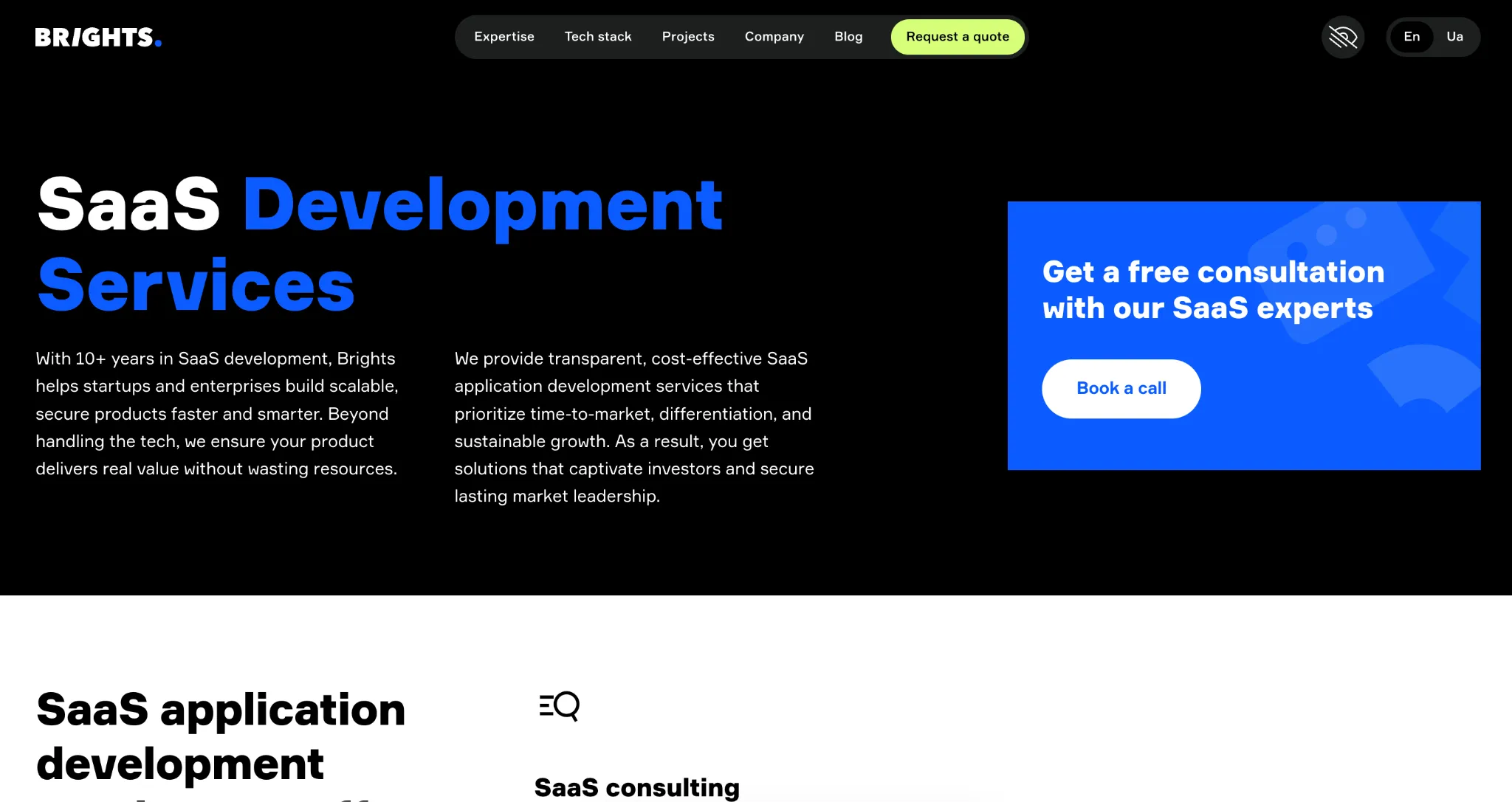 Top 10 SaaS Companies for AI-Driven Projects in 2026 By Brights