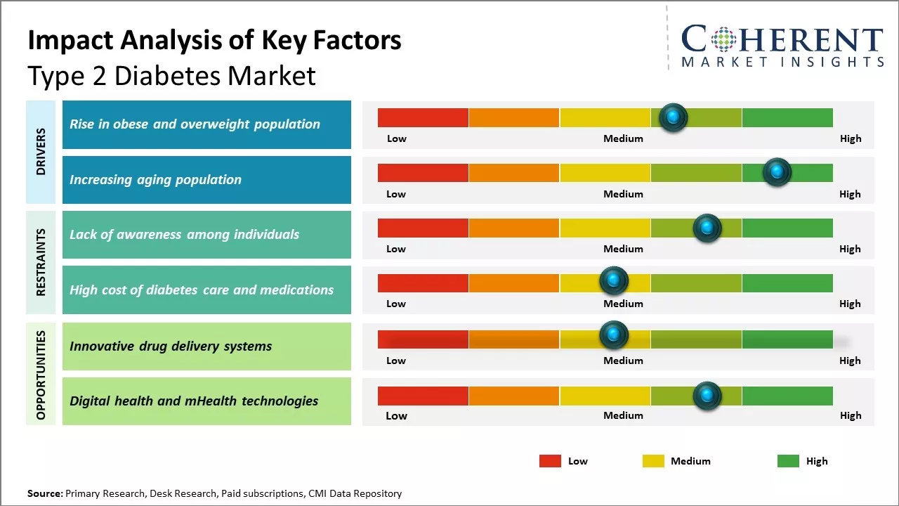 Type 2 Diabetes Market Key Factors