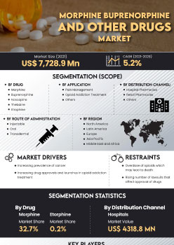 Morphine Buprenorphine And Other Drugs Market | Infographics |  Coherent Market Insights