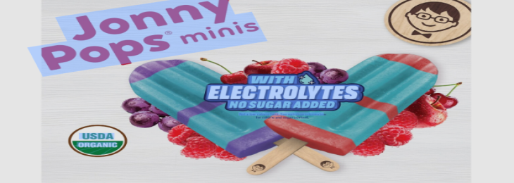 JonnyPops Introduced New Mini Frozen Pops with Electrolytes and No Added Sugar JonnyPops Introduced New Mini Frozen Pops with Electrolytes and No Added Sugar