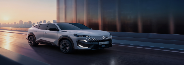 Renault unveiled the Filante crossover SUV, developed in Korea, in March