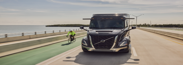 Volvo Trucks has begun making the new Volvo VNR in the U.S.