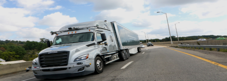 Daimler is expanding its testing of self-driving trucks on public roads in the U.S.