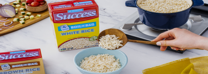 Riviana Foods adds a new Sticky Rice to its Success® Boil-in-Bag rice products