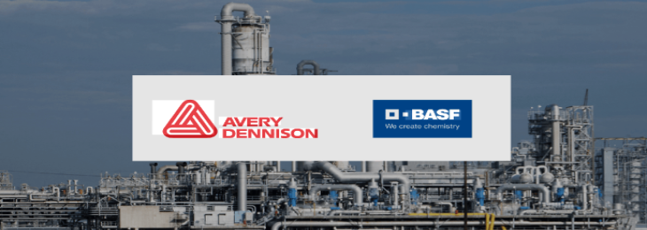 BASF and Avery Dennison are working together to sell BASF’s new acrylates made using renewable electricity