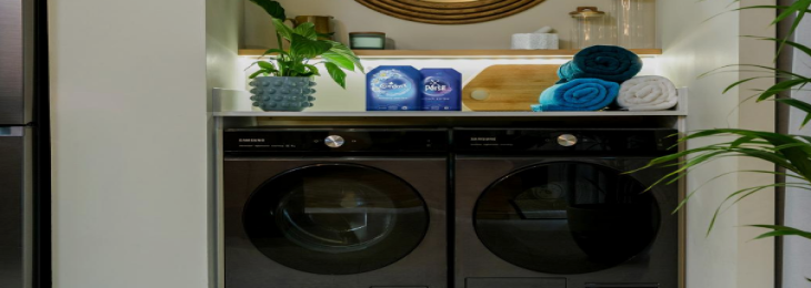 Unilever and Samsung introduced new laundry products for smart washing machines