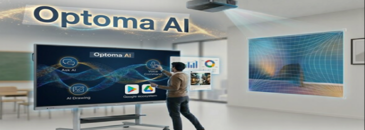 Optoma shows new smart AI displays to make working together easier
