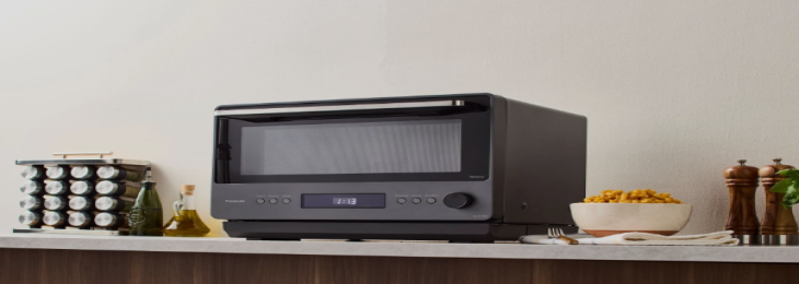 Panasonic introduced a new Japanese-style microwave for modern American kitchens Panasonic introduced a new Japanese-style microwave for modern American kitchens